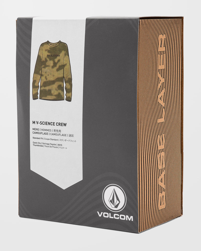 M V-Science Base Layer Langarmshirt - Camouflage