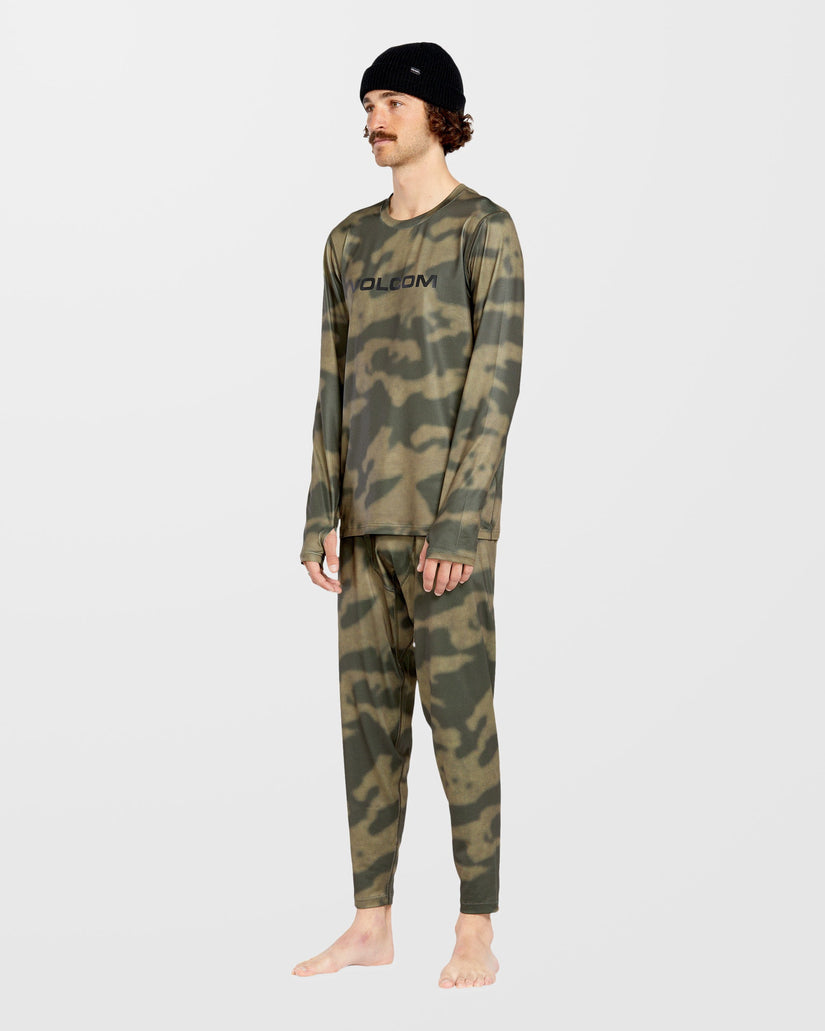 M V-Science Base Layer Langarmshirt - Camouflage