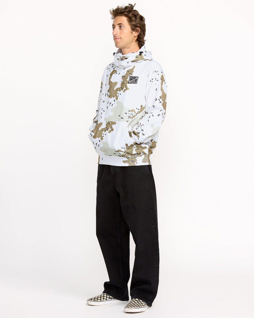 Hydro Riding Kapuzenpullover - White