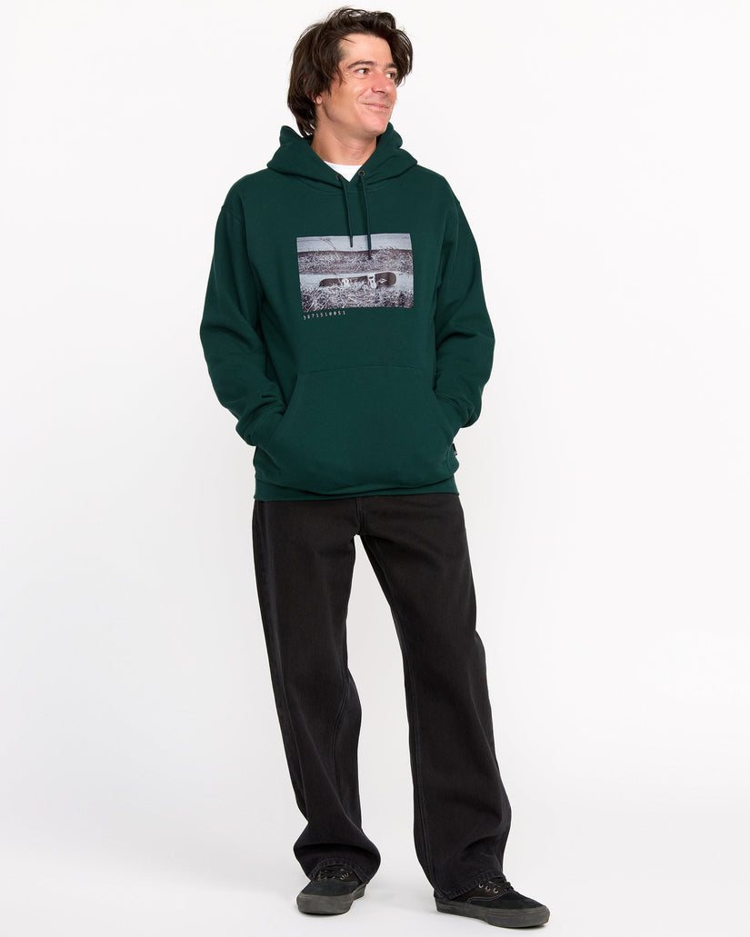 Essential Kapuzenpullover - Black Green