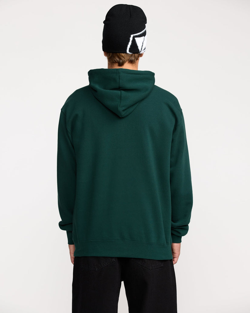Essential Kapuzenpullover - Black Green