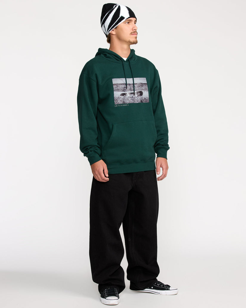 Essential Kapuzenpullover - Black Green
