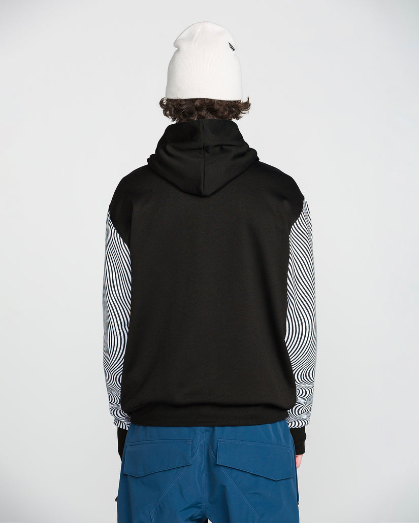 Hydro Riding Kapuzenpullover - Black/White