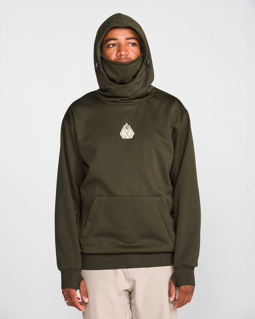 Hydro Riding Kapuzenpullover - Dark Green