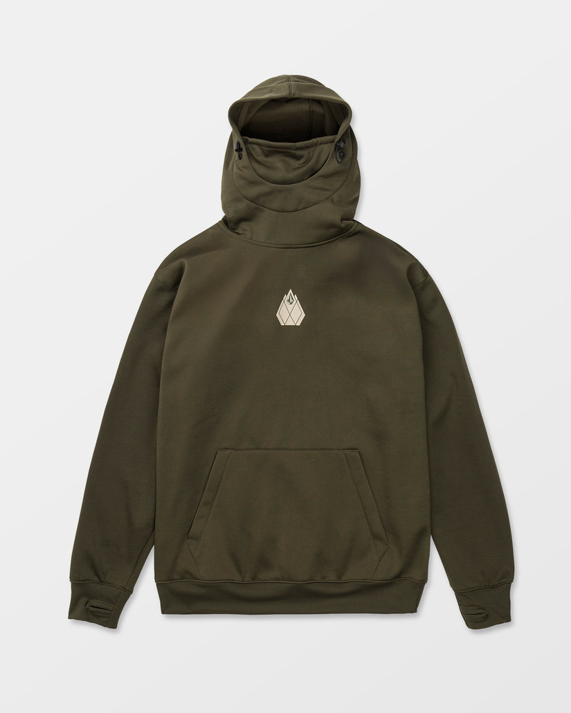 Hydro Riding Kapuzenpullover - Dark Green