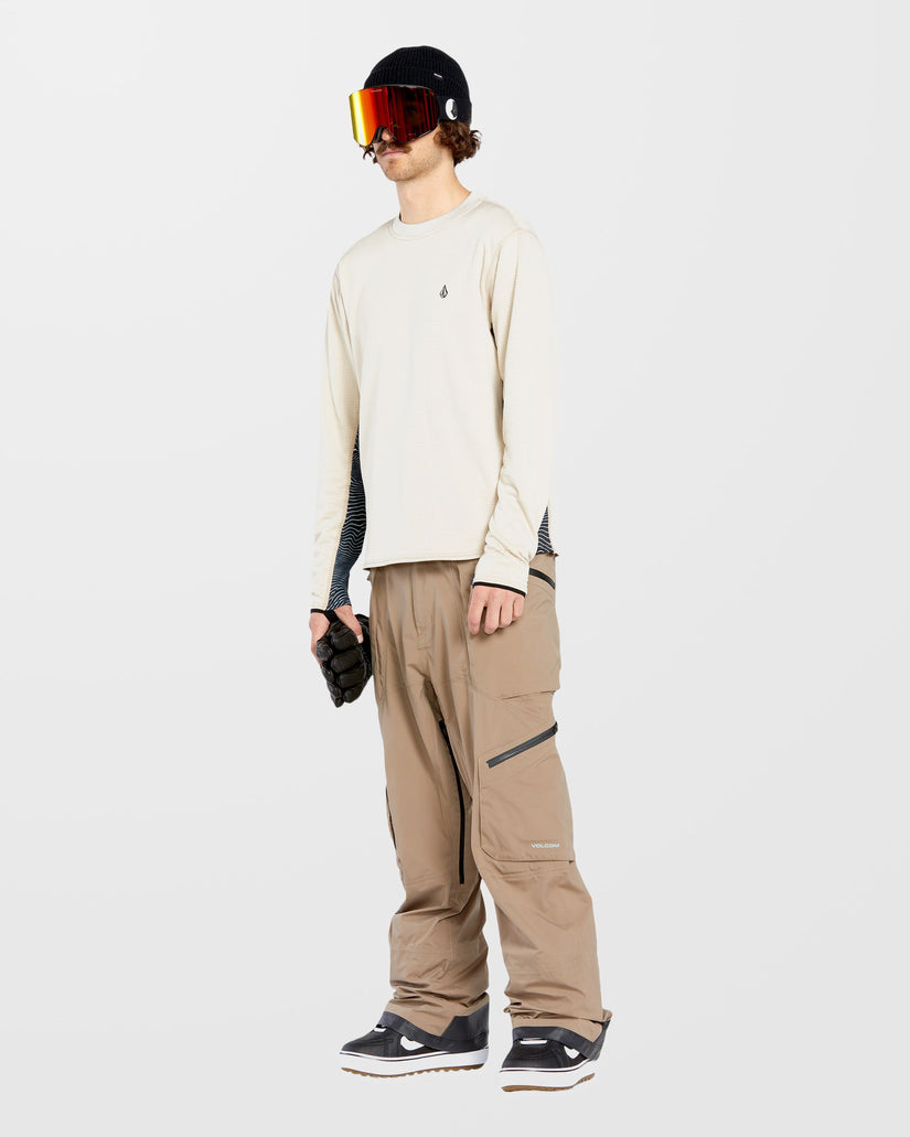 Gridlock Fleece Pullover - Stone
