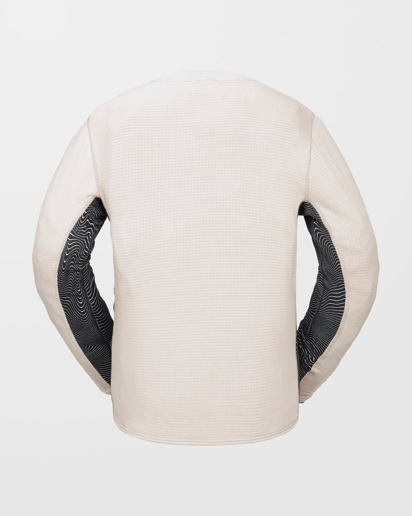 Gridlock Fleece Pullover - Stone