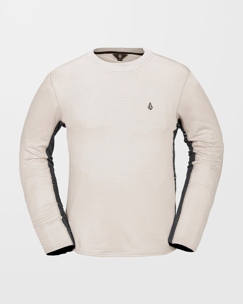 Gridlock Fleece Pullover - Stone