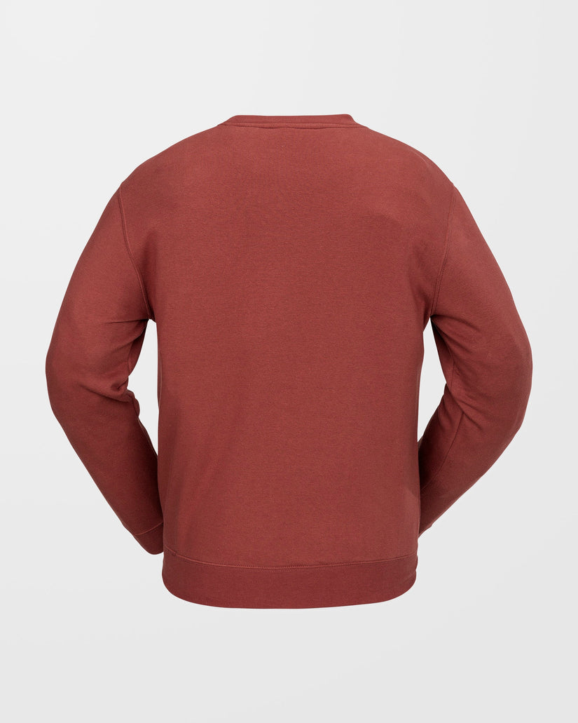 Essential Fleece Pullover - Redwood