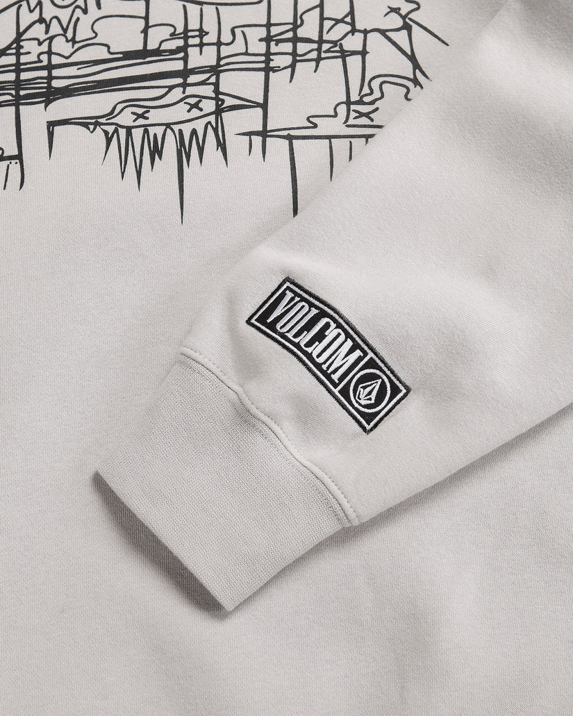 Essential Fleece Pullover - Stone
