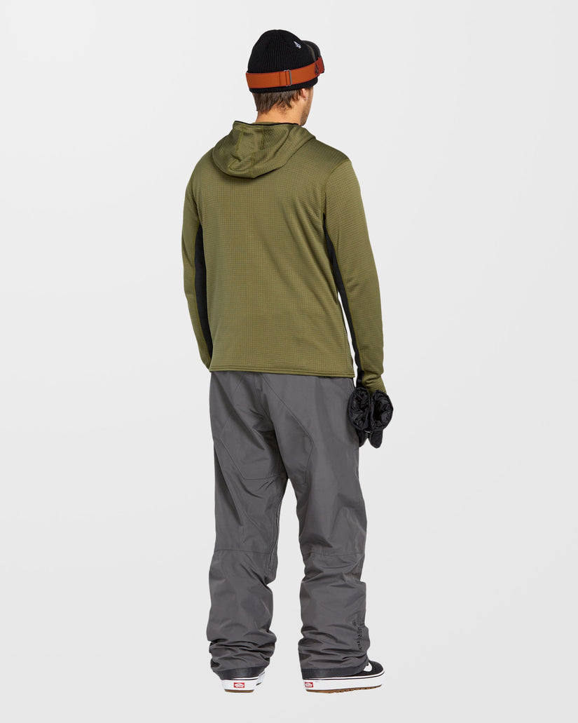Gridlock Full Zip Kapuzenpullover - Ivy