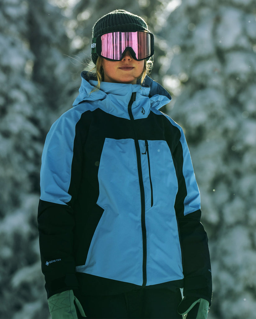 3D Stretch Gore-Tex Jacke - Crystal Blue