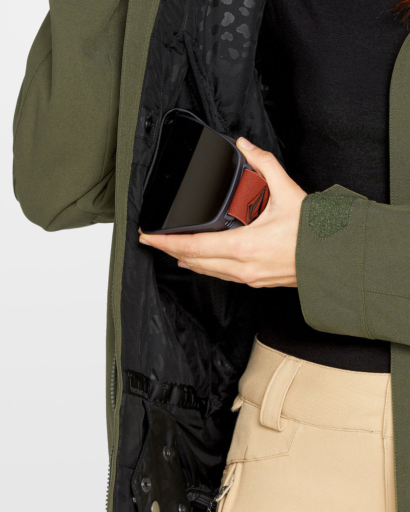 Stoney Shadow Insulated Jacke - Ivy