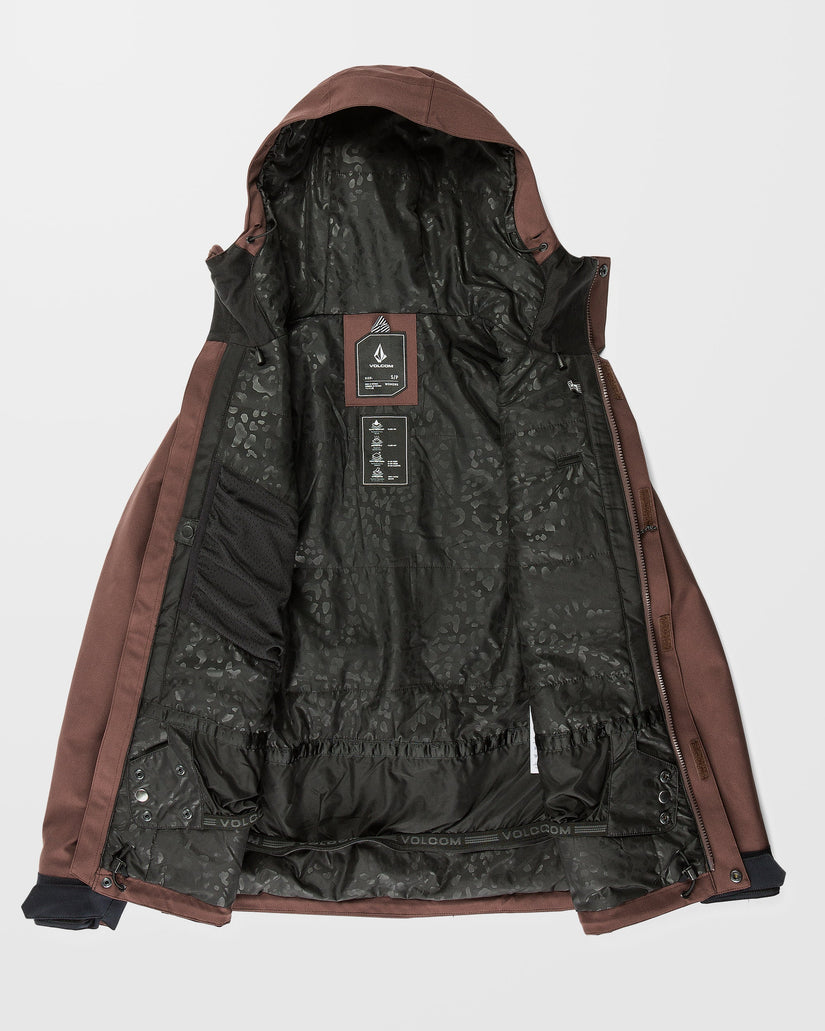 Stoney Shadow Insulated Jacke - Mahogany