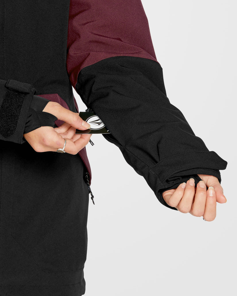 Shelter 3D Stretch Jacke - Burgundy