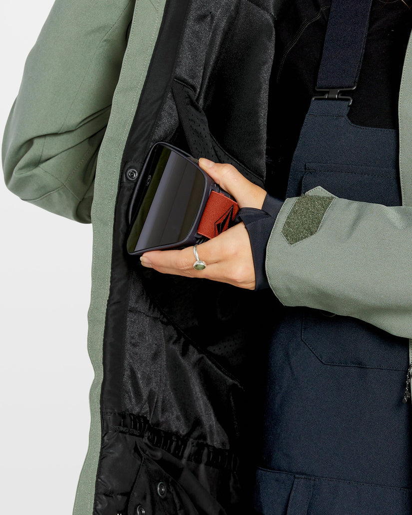 Shelter 3D Stretch Jacke - Lichen Green