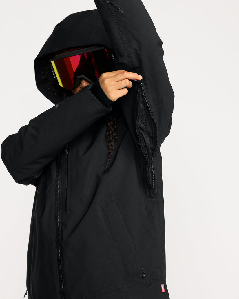 3D Stretch Gore-Tex Jacke - Black