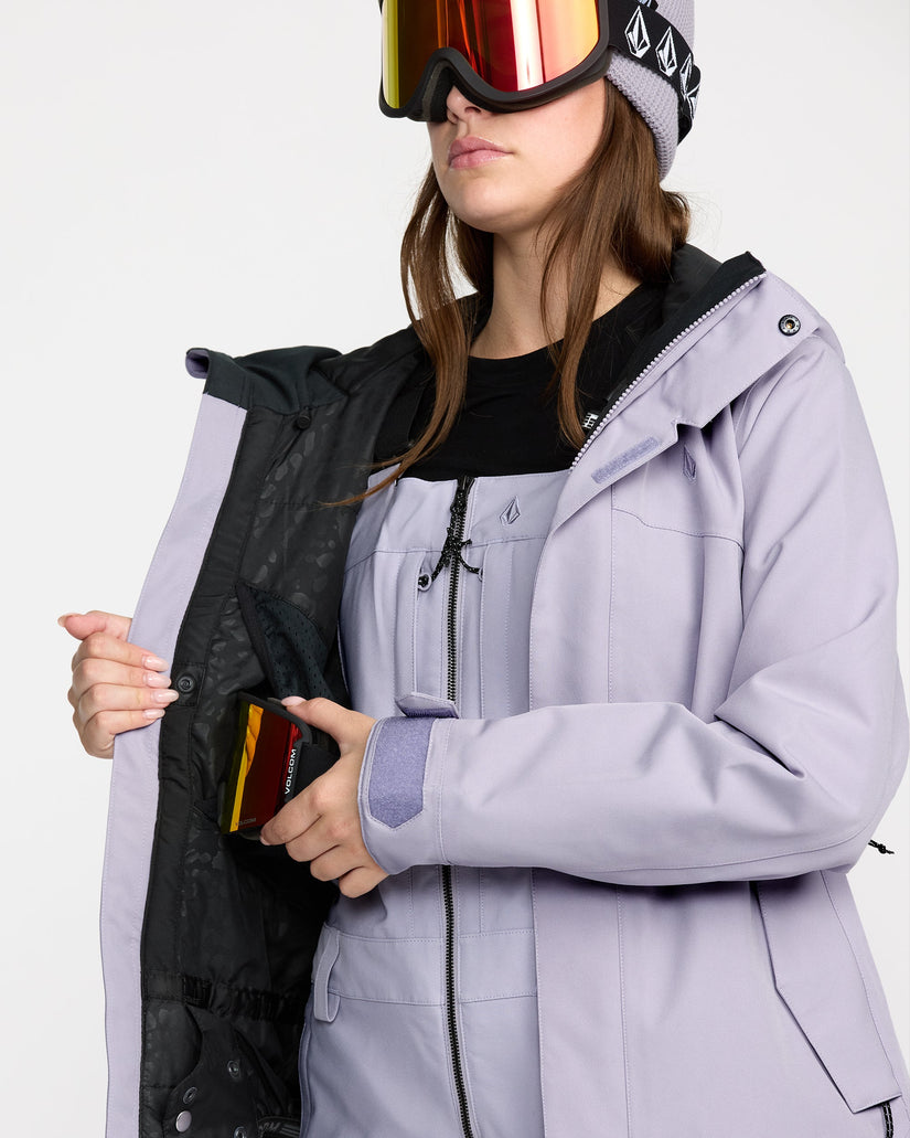Stoney Shadow Insulated Jacke - Lavender Aura