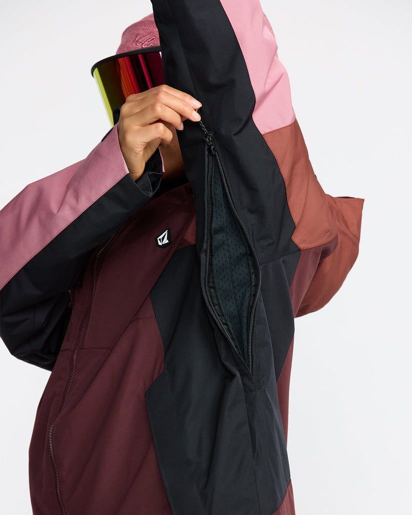 Agate Insulated Jacke - Oxblood