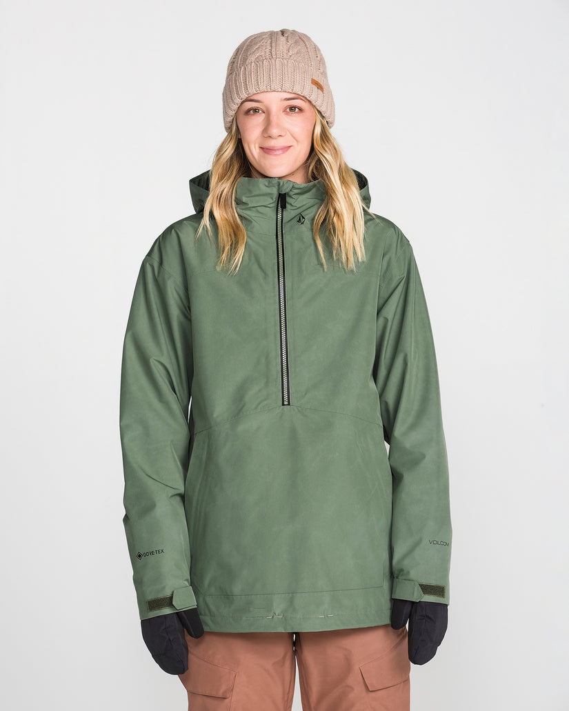 Rowan Insulated Gore-Tex Pullover Jacke - Light Green