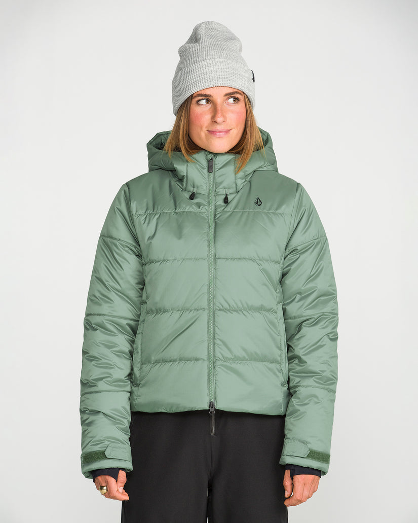 Avalon Puff Jacke - Light Green