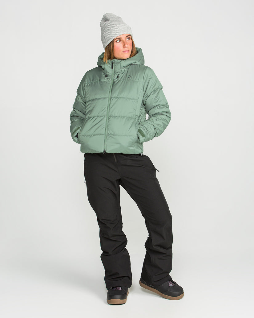Avalon Puff Jacke - Light Green