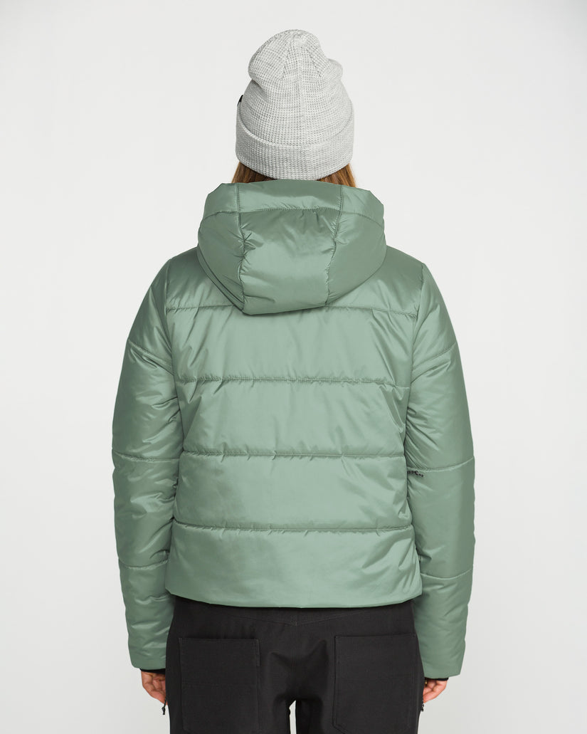 Avalon Puff Jacke - Light Green