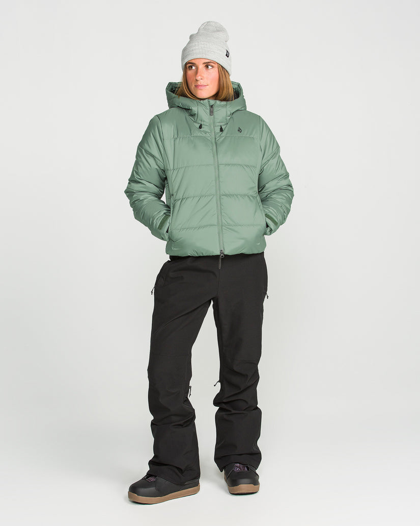 Avalon Puff Jacke - Light Green
