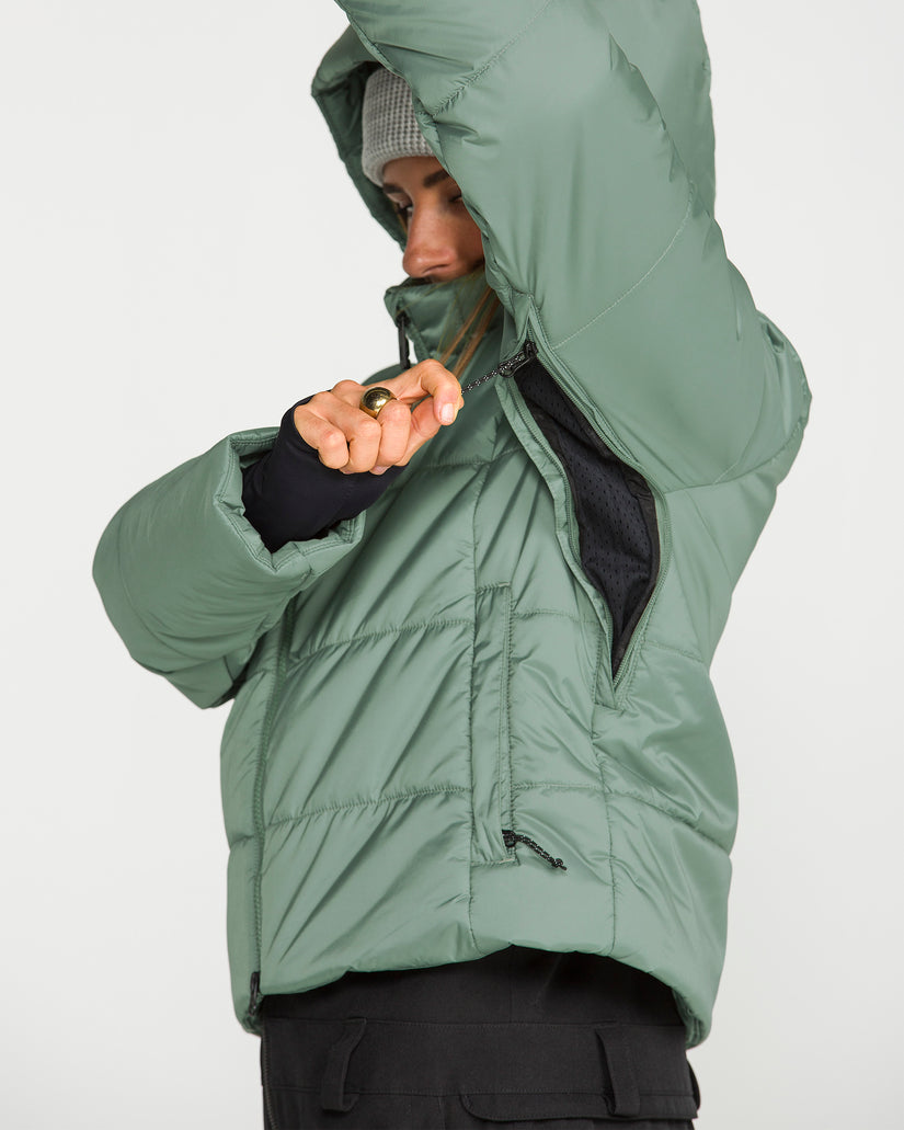 Avalon Puff Jacke - Light Green