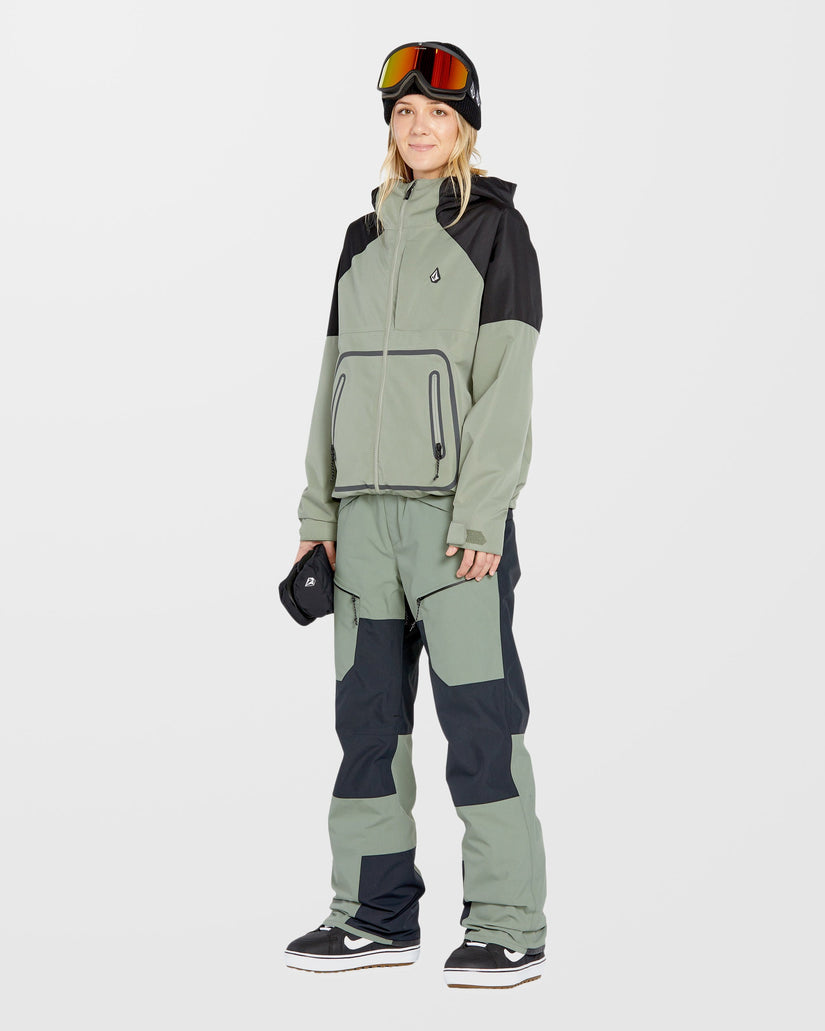 Revna 20K Shell Jacke - Lichen Green