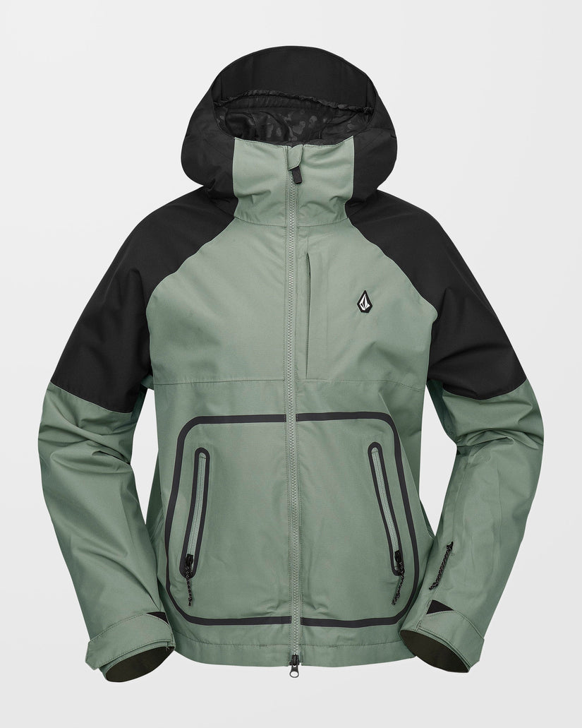 Revna 20K Shell Jacke - Lichen Green