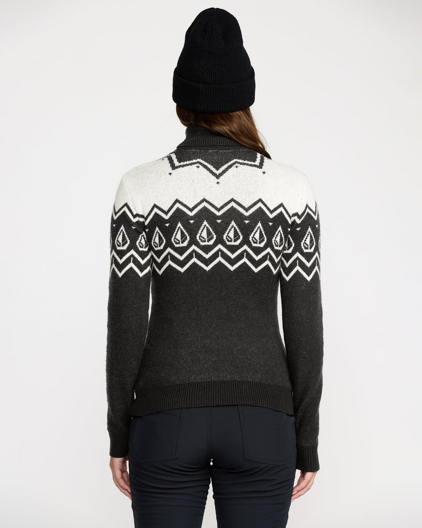 Fireside Pullover - Black - Damen - Volcom Schweiz â Volcom Switzerland