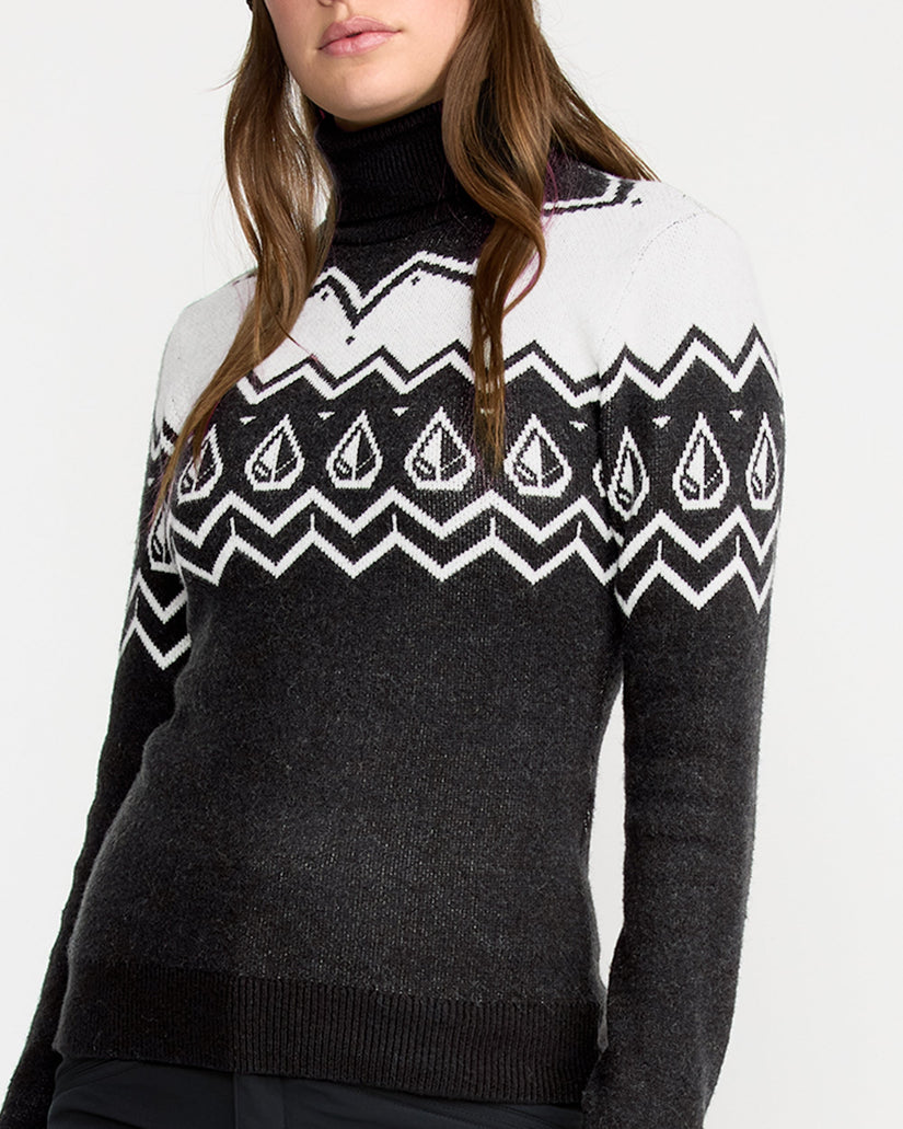 Fireside Pullover - Black - Damen - Volcom Schweiz â Volcom Switzerland