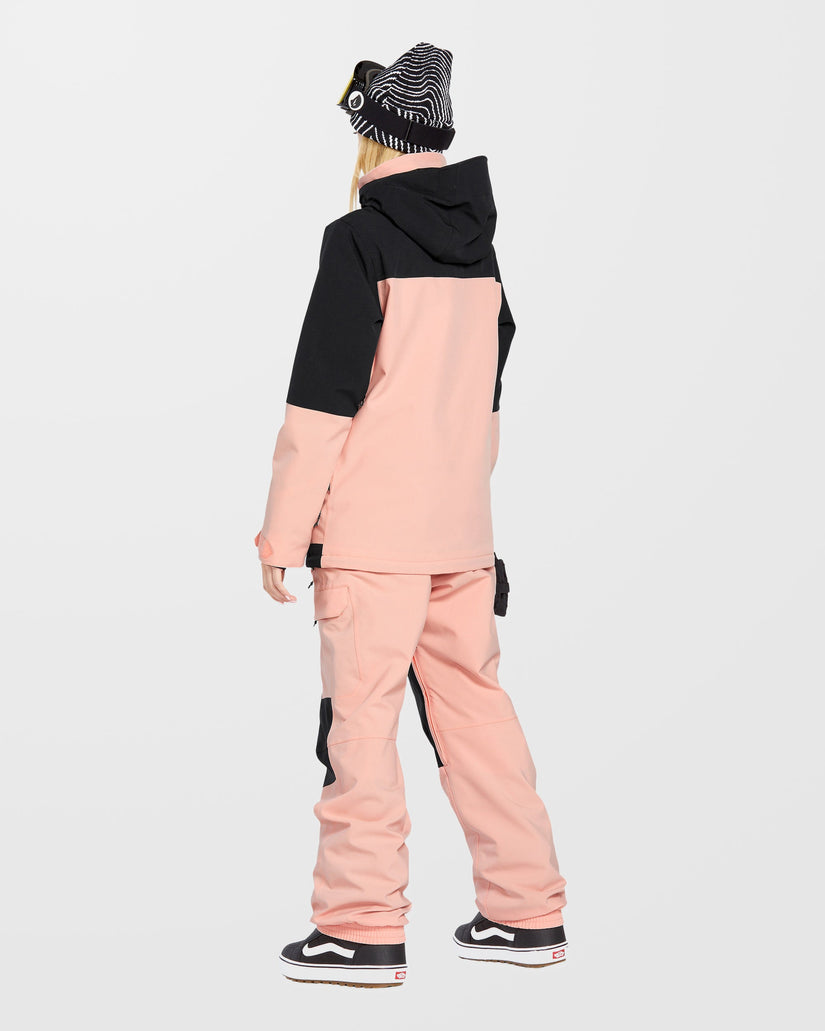 Creston 3D Stretch Bib Latzhose - Coral Haze