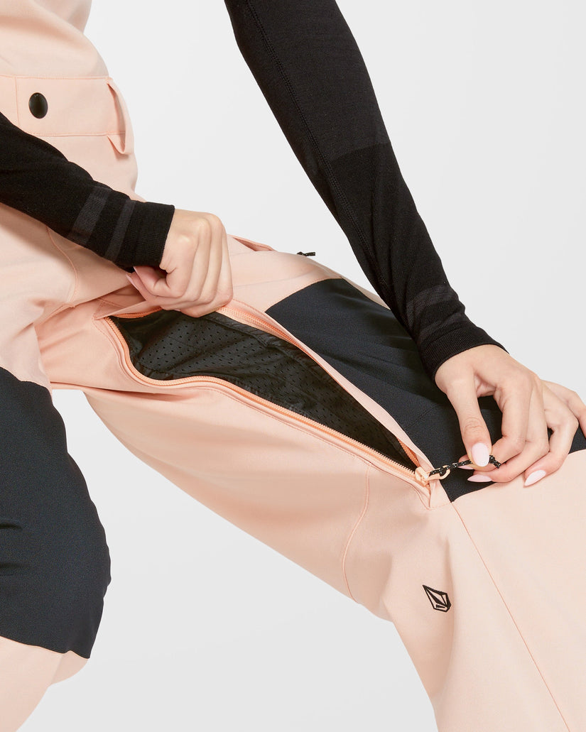Creston 3D Stretch Bib Latzhose - Coral Haze