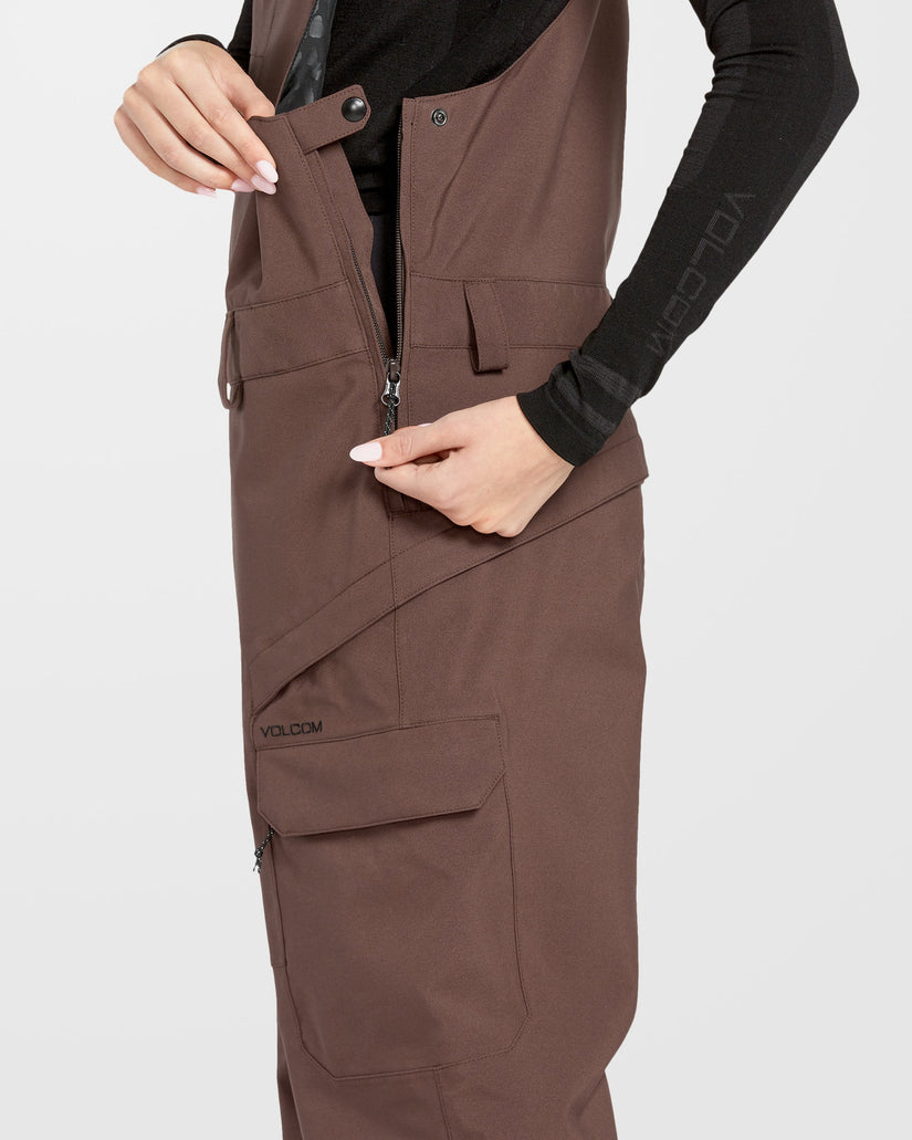 Creston 3D Stretch Bib Latzhose - Mahogany