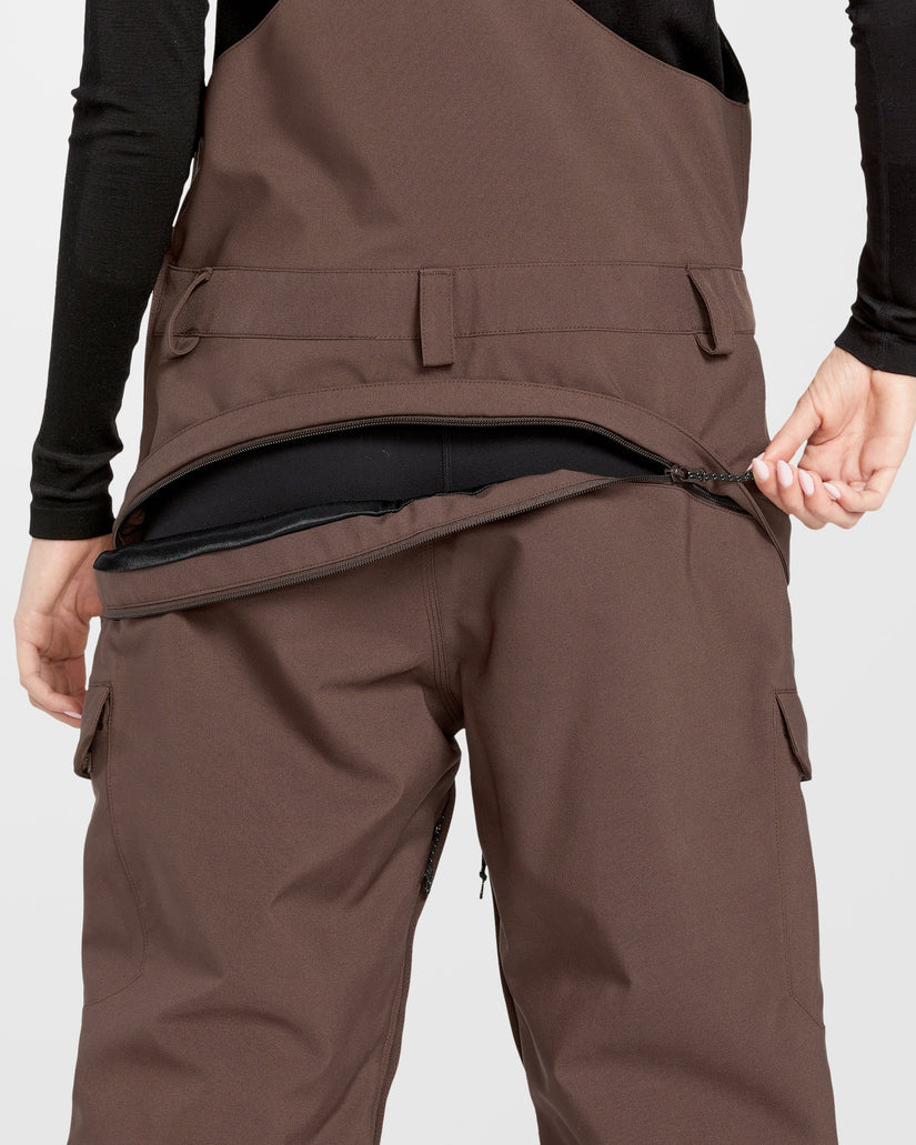 Creston 3D Stretch Bib Latzhose - Mahogany