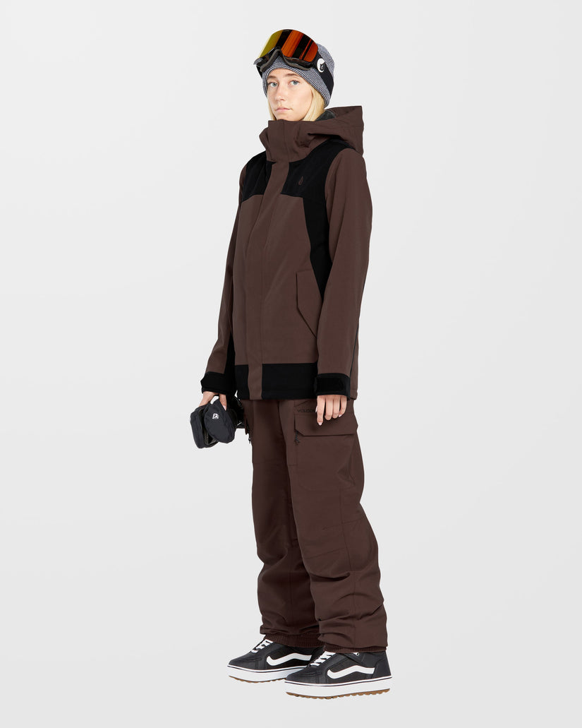 Creston 3D Stretch Bib Latzhose - Mahogany