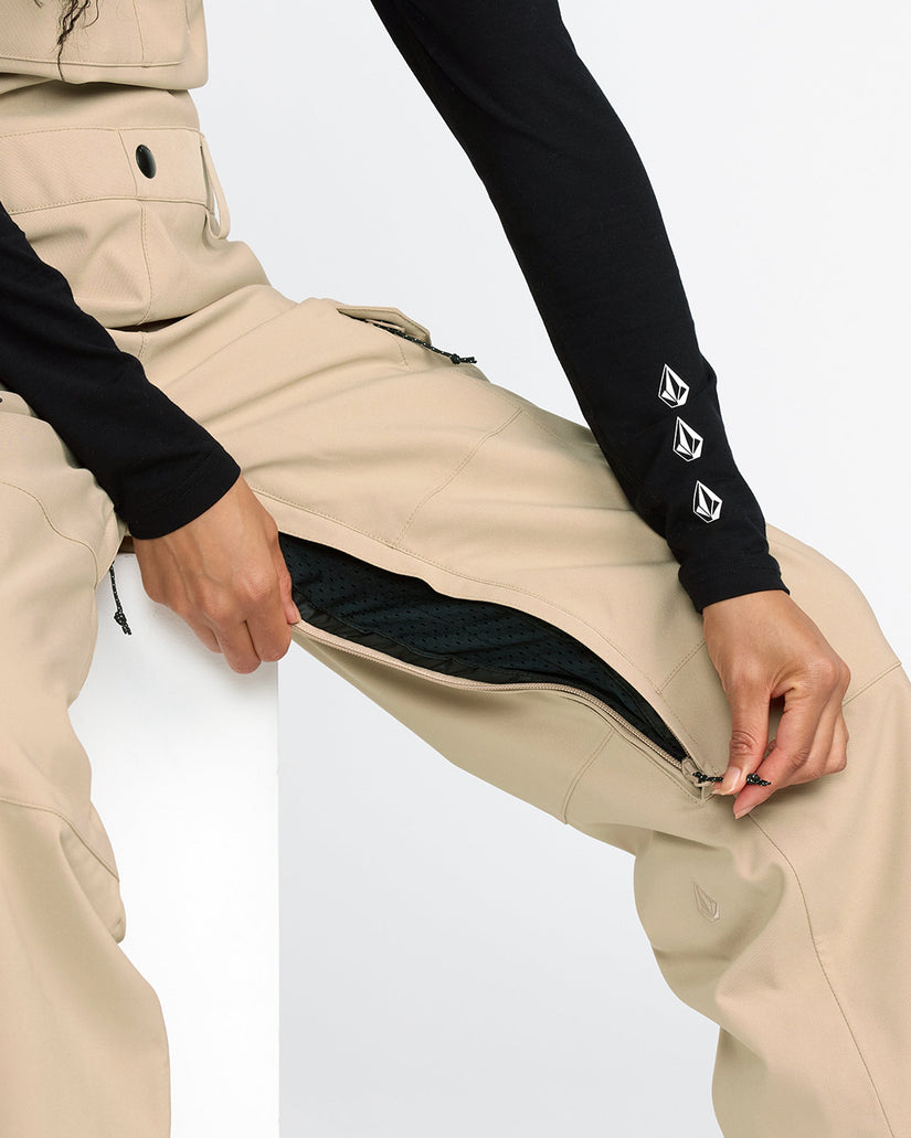 Creston 3D Stretch Latzhose - Oatmeal