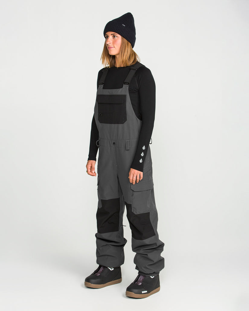 Creston 3D Stretch 15K Latzhose - Dark Grey