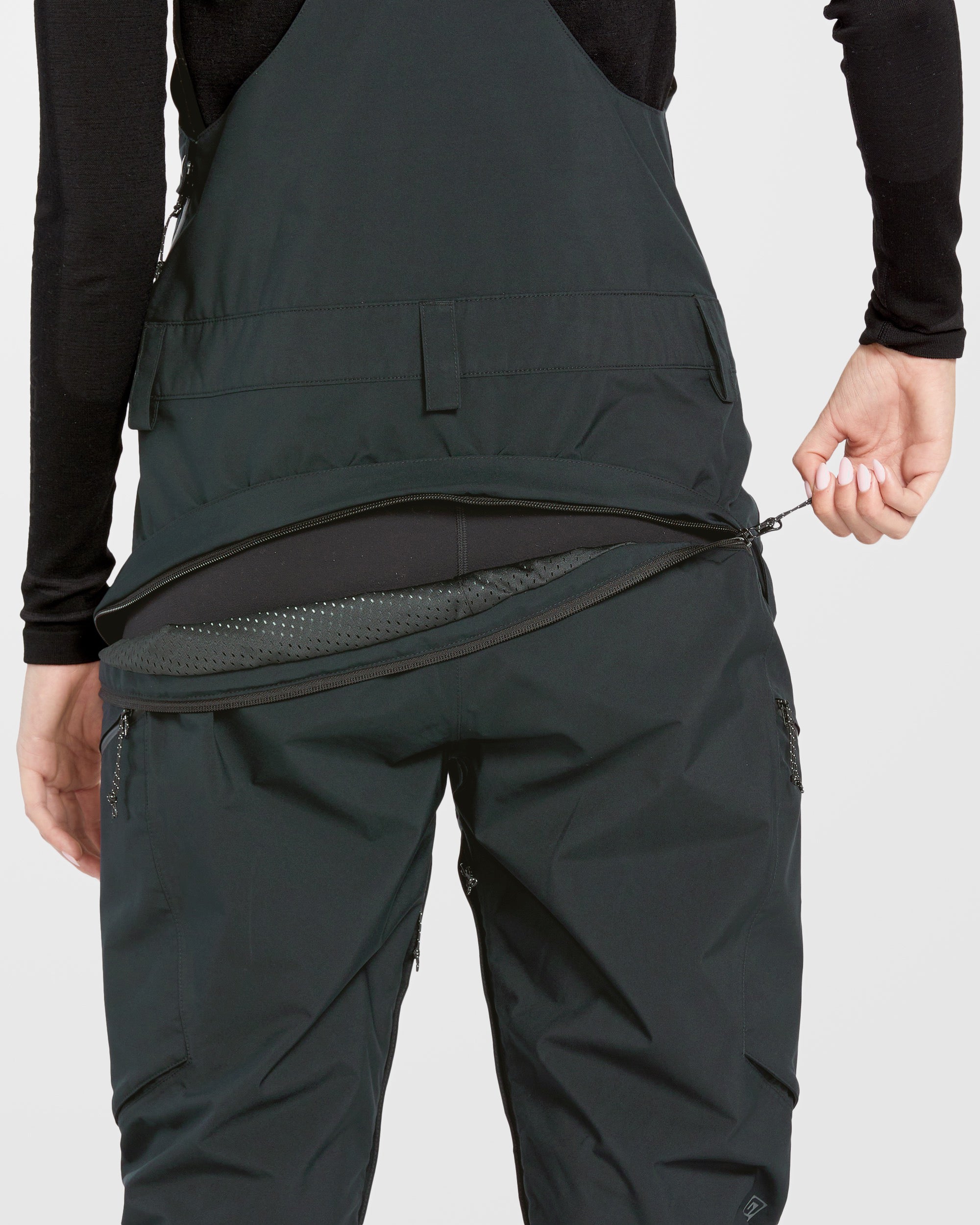 Elm Stretch Gore-Tex Bib Latzhose - Black - Damen - Volcom Schweiz
