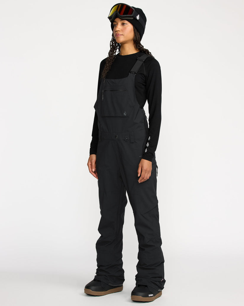 Ash Stretch Gore-Tex Latzhose - Black