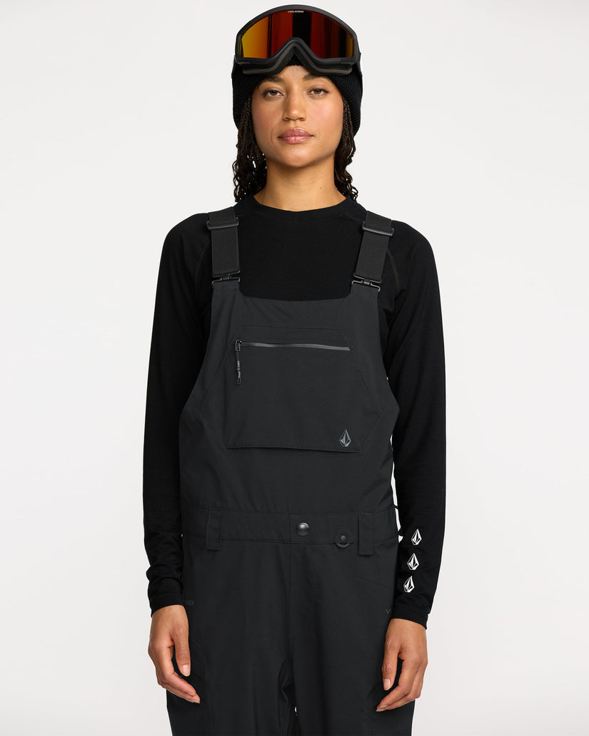 Ash Stretch Gore-Tex Latzhose - Black