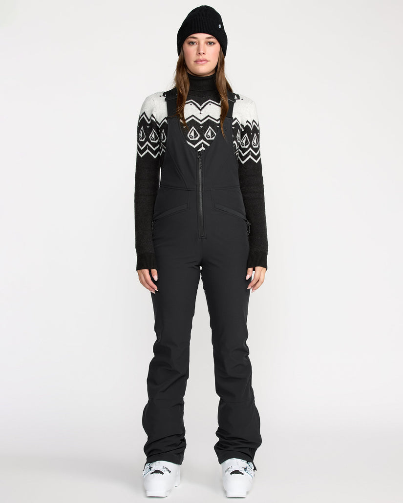 Battle Stretch Latzhose - Black