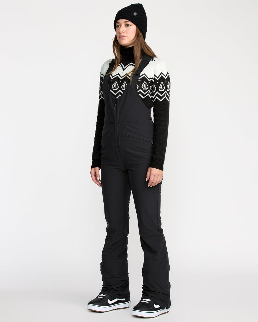 Battle Stretch Latzhose - Black