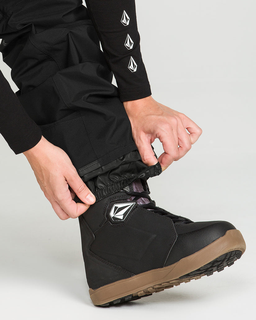 Ash Stretch Gore-Tex Latzhose - Black