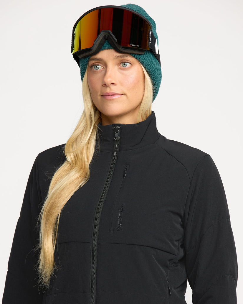 Evergreen Full Zip Jacke - Black