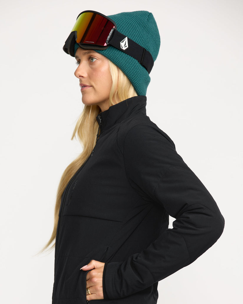Evergreen Full Zip Jacke - Black