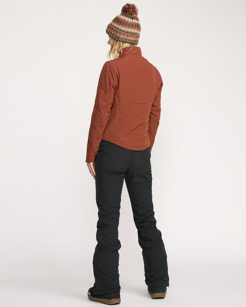Evergreen Full Zip Jacke - Henna
