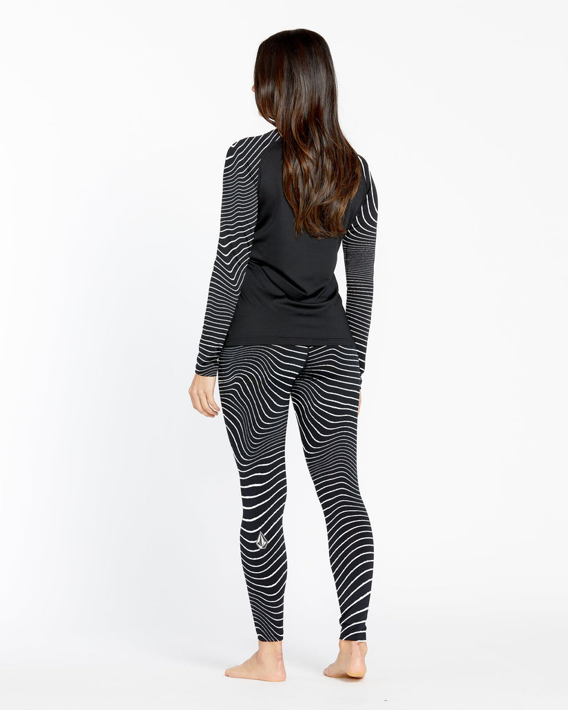 W V-Science Basisschicht-Shirt - Black White